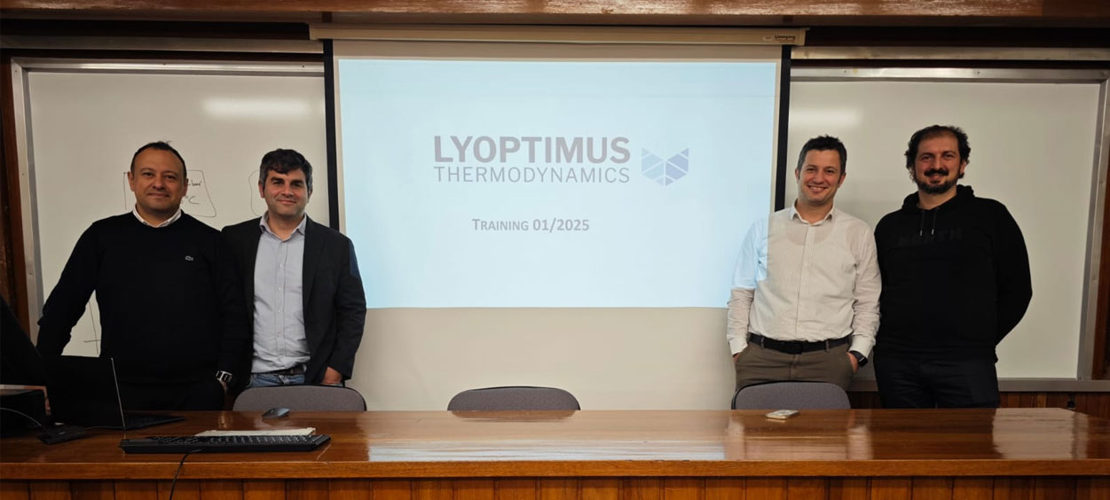 Lab Network Lyoptimus Thermodynamics  eğitiminde